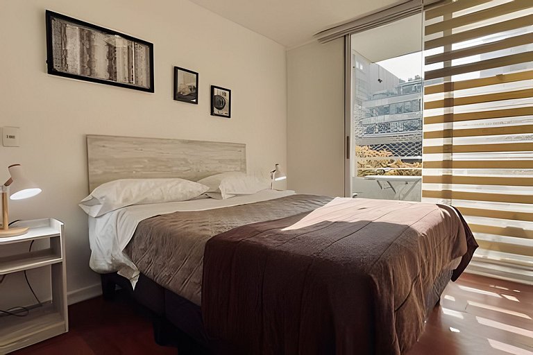 Amplio Depto. 3 dorm. Full equipado centro de Stgo