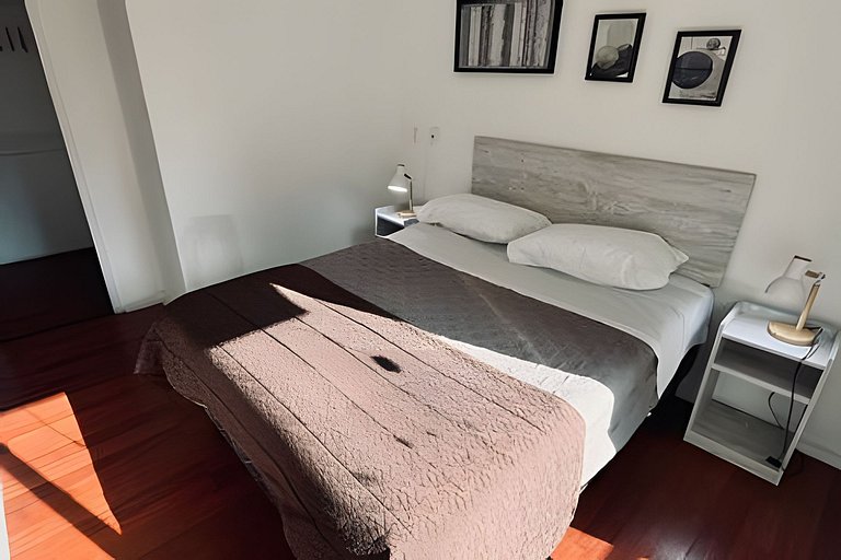 Amplio Depto. 3 dorm. Full equipado centro de Stgo