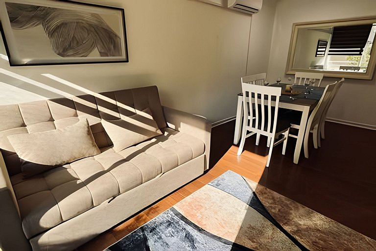 Amplio Depto. 3 dorm. Full equipado centro de Stgo