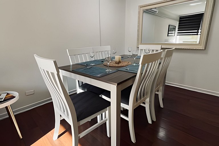 Amplio Depto. 3 dorm. Full equipado centro de Stgo