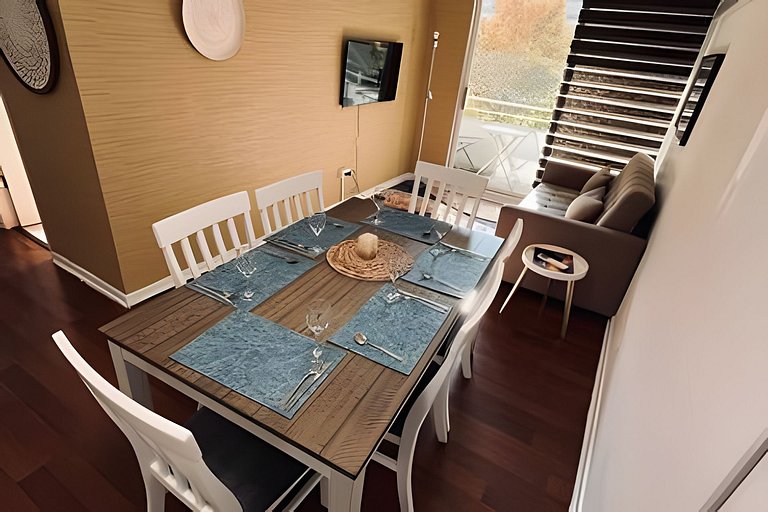 Amplio Depto. 3 dorm. Full equipado centro de Stgo