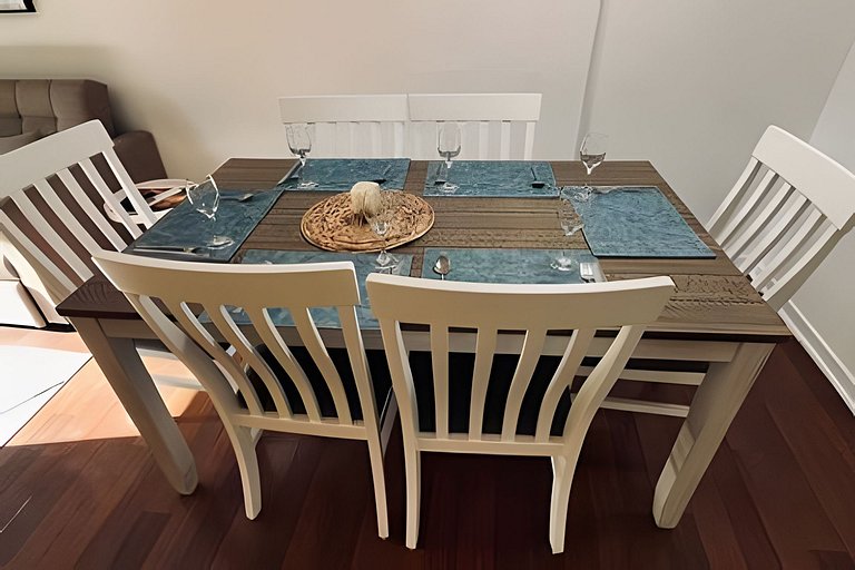 Amplio Depto. 3 dorm. Full equipado centro de Stgo