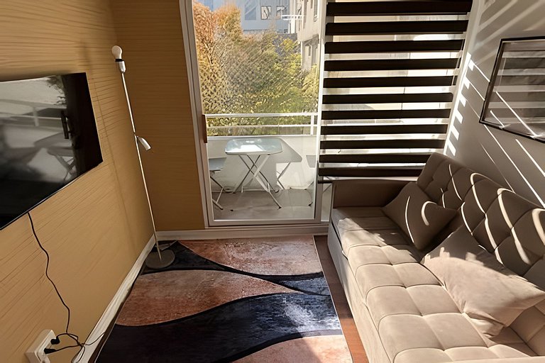 Amplio Depto. 3 dorm. Full equipado centro de Stgo