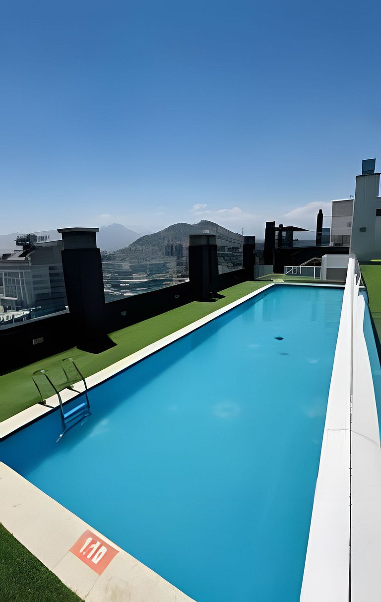 Amplio Depto. 3 dorm. Full equipado centro de Stgo