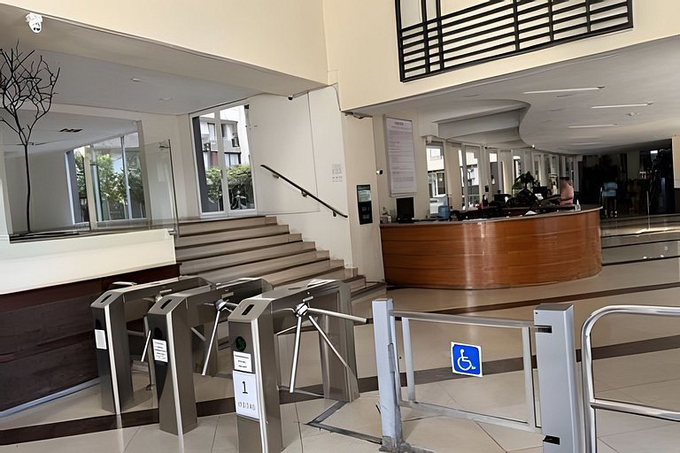 Amplio Depto. 3 dorm. Full equipado centro de Stgo