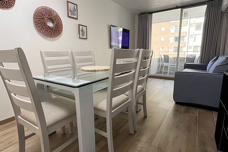 Amplio Depto. 3 dorm. Full equipado centro de Stgo