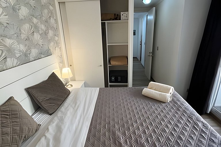 Amplio Depto. 3 dorm. Full equipado centro de Stgo