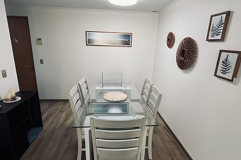 Amplio Depto. 3 dorm. Full equipado centro de Stgo