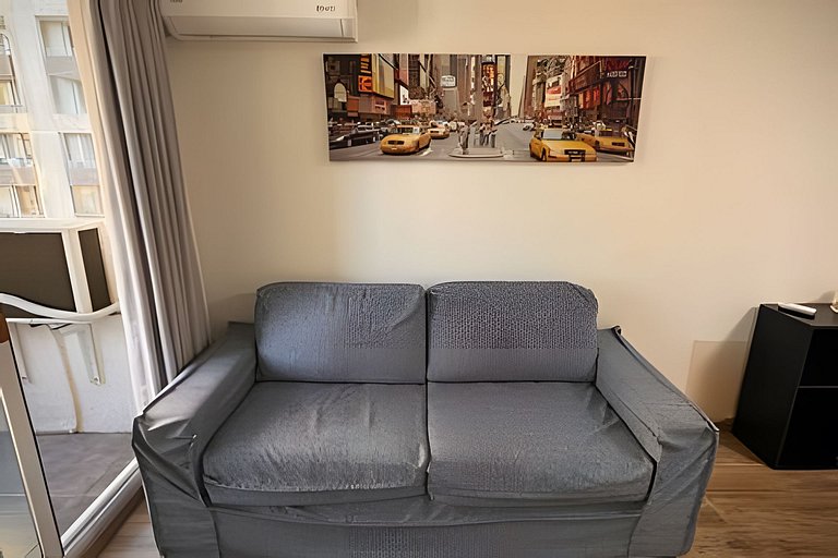 Amplio Depto. 3 dorm. Full equipado centro de Stgo