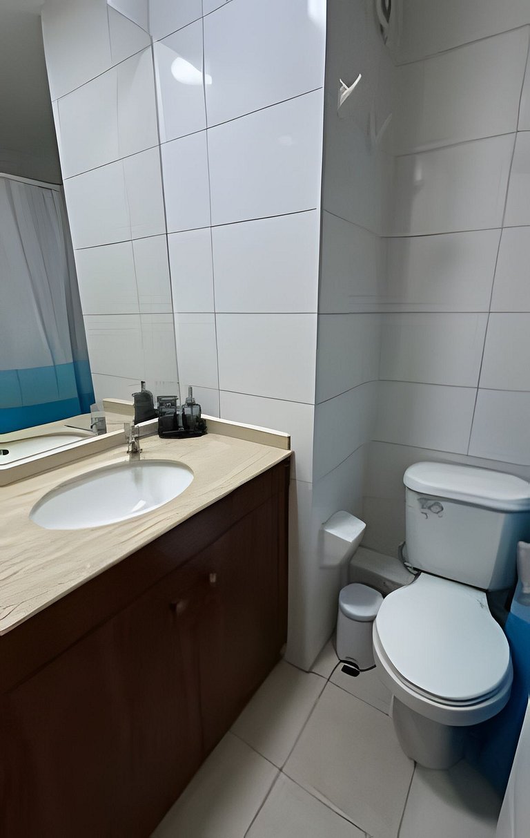 Amplio Depto. 2 dorm. Full equipado centro Stgo.