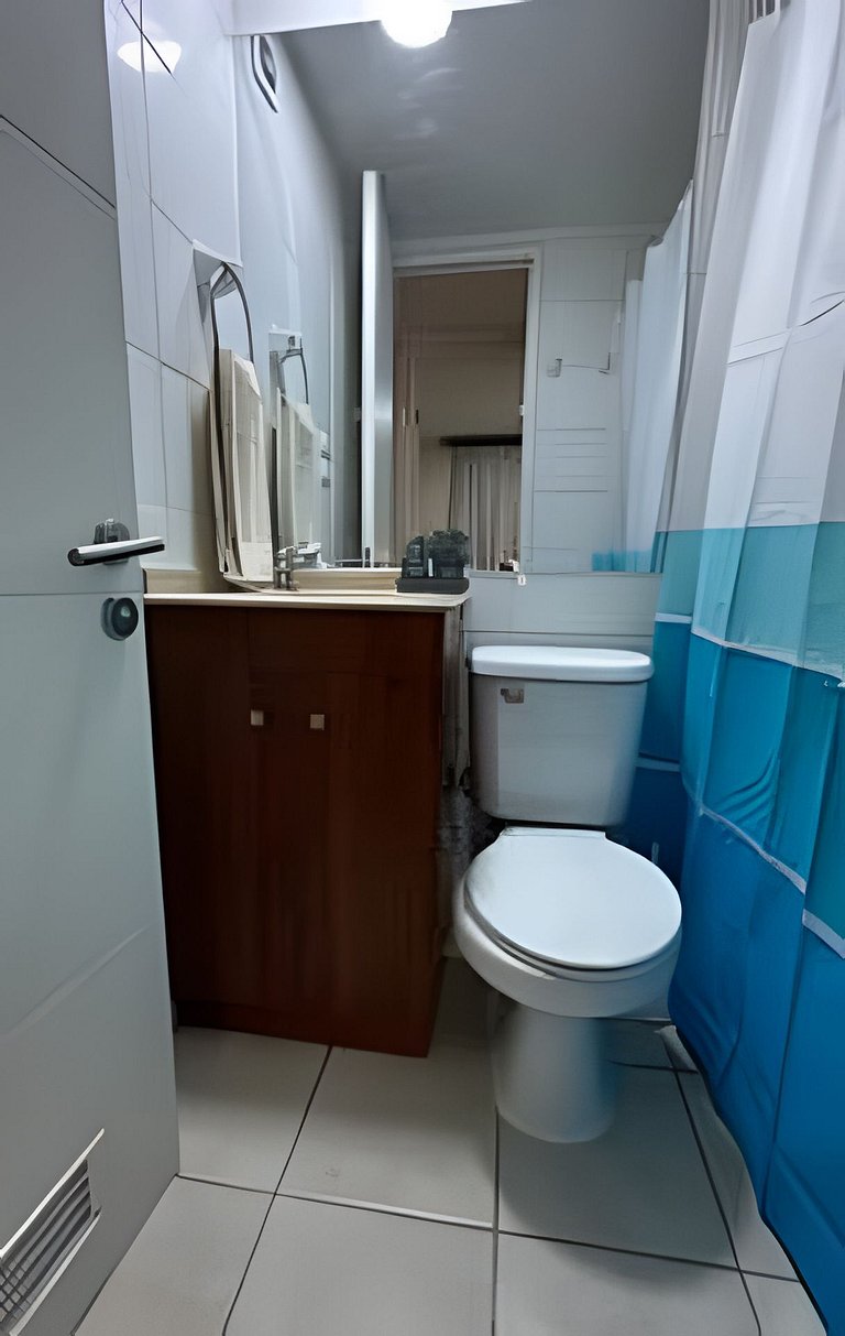 Amplio Depto. 2 dorm. Full equipado centro Stgo.