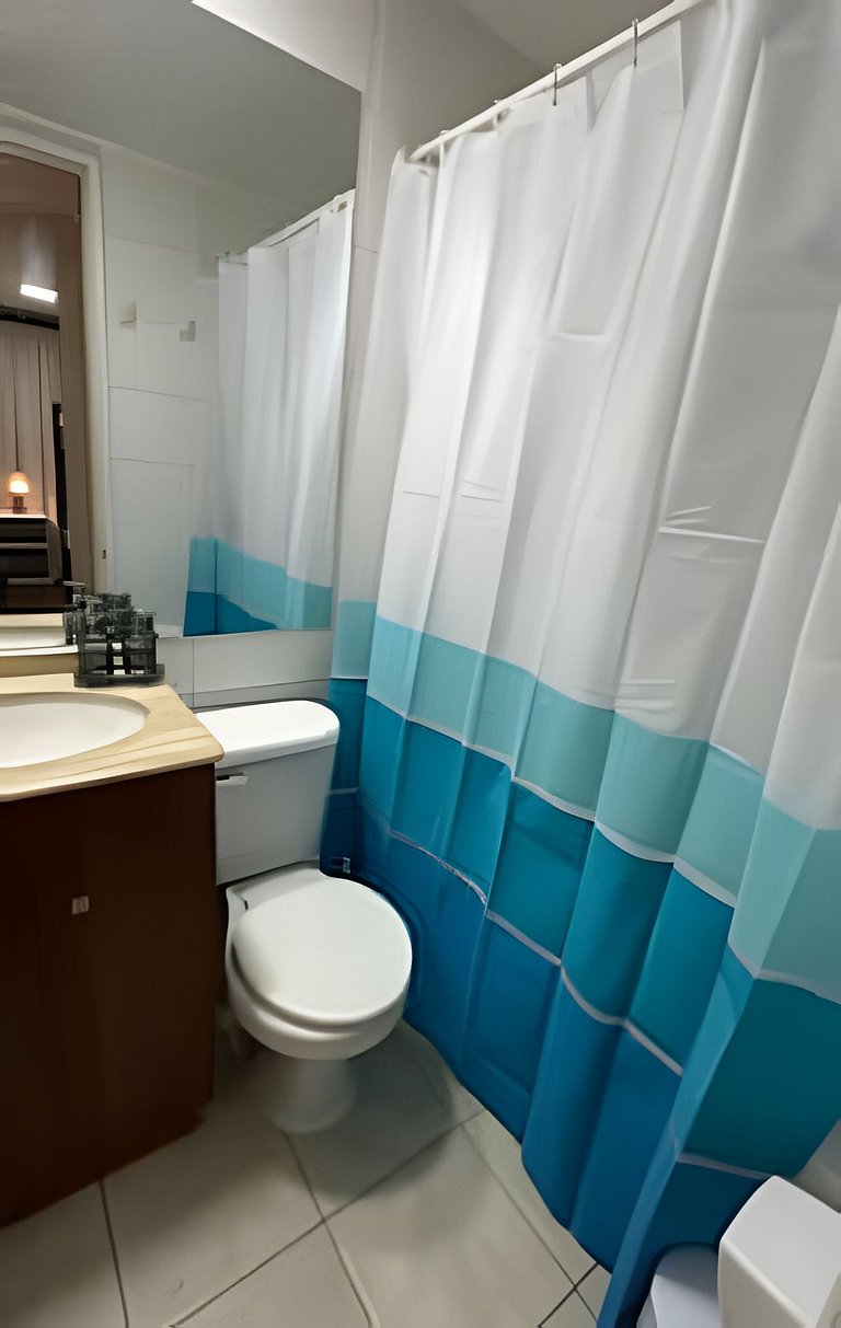 Amplio Depto. 2 dorm. Full equipado centro Stgo.