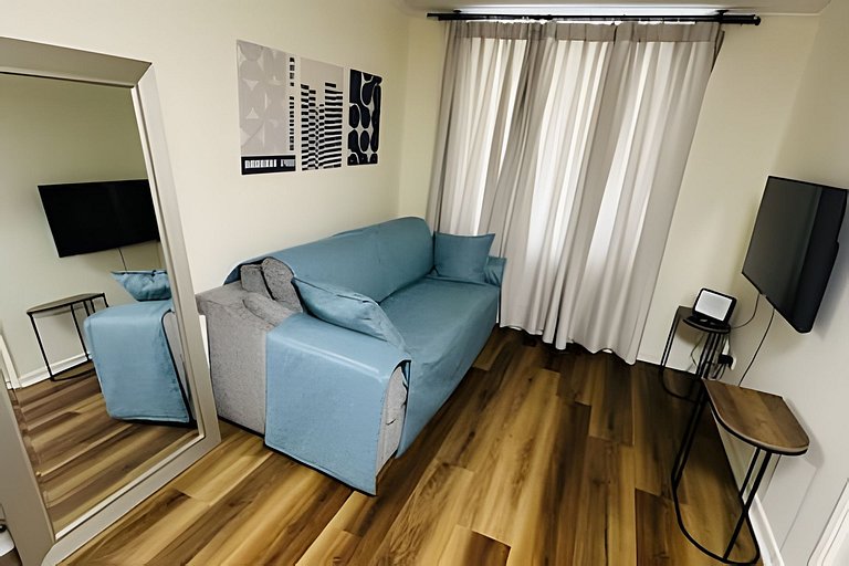 Depto. Equipado 1 dormitorio, Stgo Centro