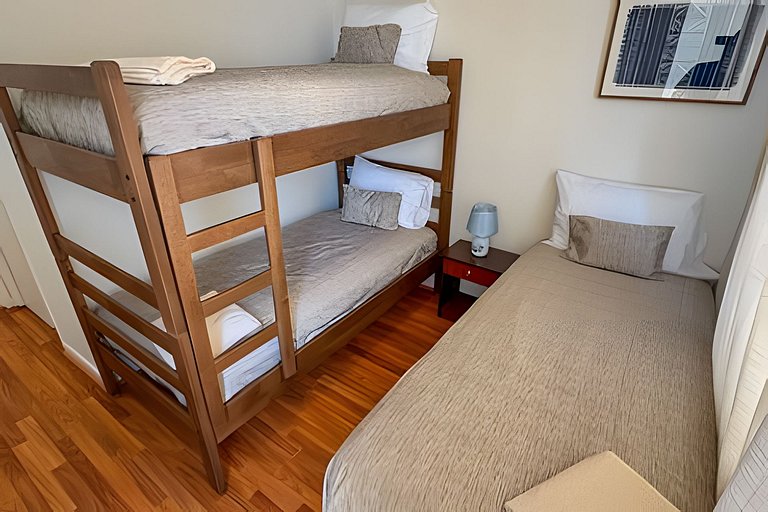 Amplio Depto. 2 dorm. Full equipado centro Stgo.