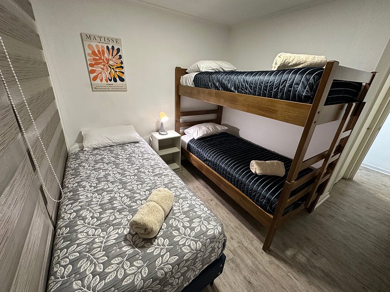 Amplio Depto. 2 dorm. Full equipado centro Stgo.